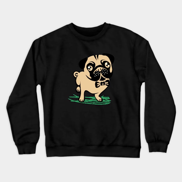 cute dog Crewneck Sweatshirt by nassmaa